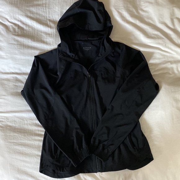 Athleta Running Free Jacket NWOT Size S Black - Picture 7 of 8